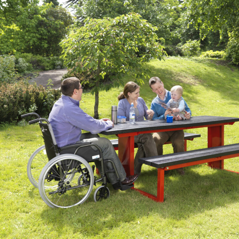 Shop Wheelchair Accessible Picnic Tables Earth Anchors