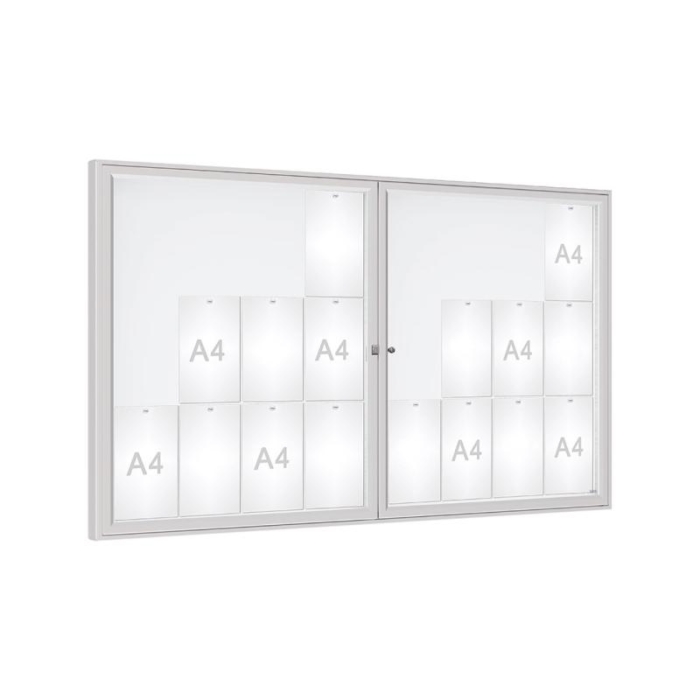 Premium 24 x A4, H105 X W180cm Dual Door - Image 5